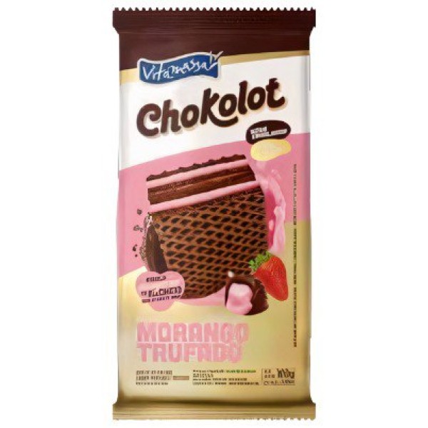 BISCOITO VITAMASSA CHOKOLOT 100G  MOR TRUFADO