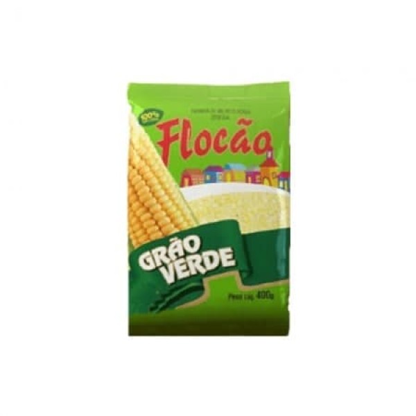 FLOCAO GRAO VERDE 400G (20)  1 X 400G