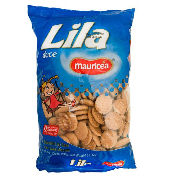 BISCOITO MAURICEA POPULAR 330G LILA DOCE 