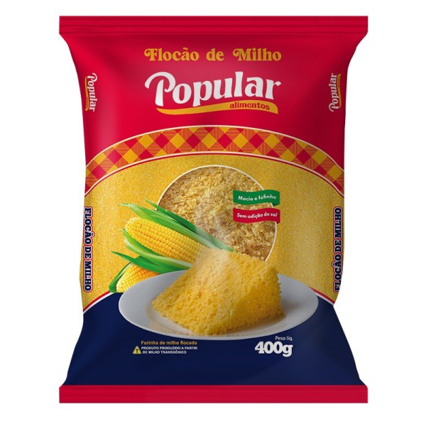 FLOCAO DE MILHO POPULAR 400G