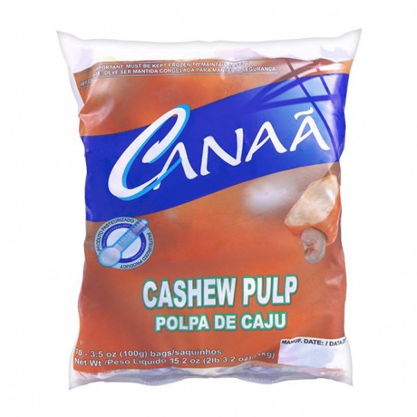 CANAA POLPA 400G CAJU C 4UN 1 X 400G