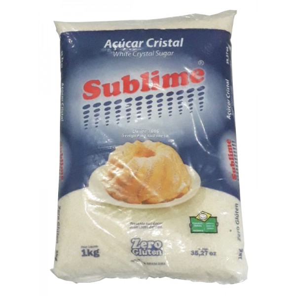 ACUCAR CRISTAL 1KG SUPERIOR SUBLIME