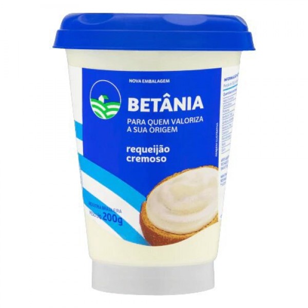 REQUEIJAO BETANIA 200G CREMOSO 1 X 200G