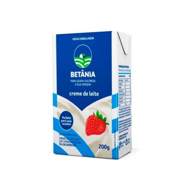 CREME DE LEITE BETANIA TP 200G 