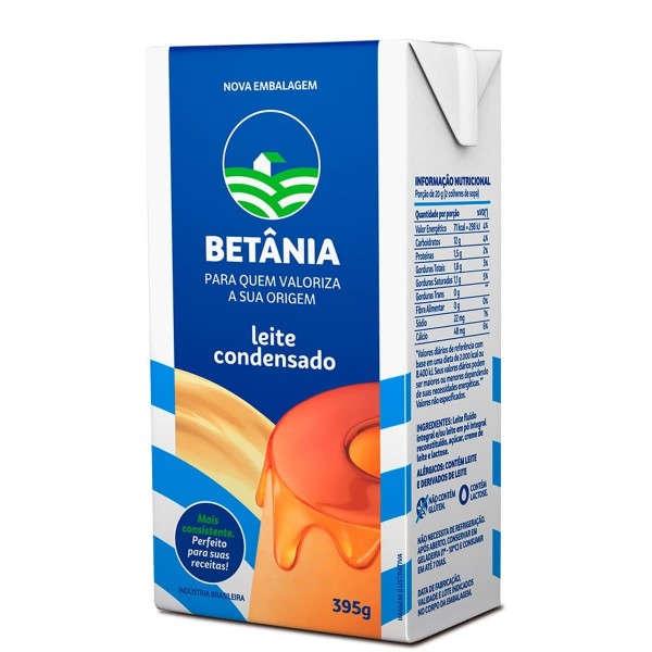 LEITE CONDENSADO BETANIA 395G 