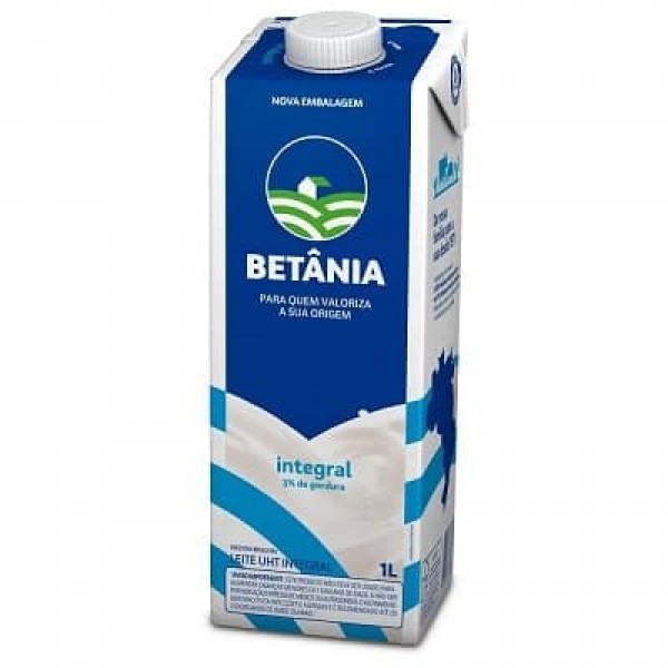 LEITE UHT BETANIA 1L INTEGRAL