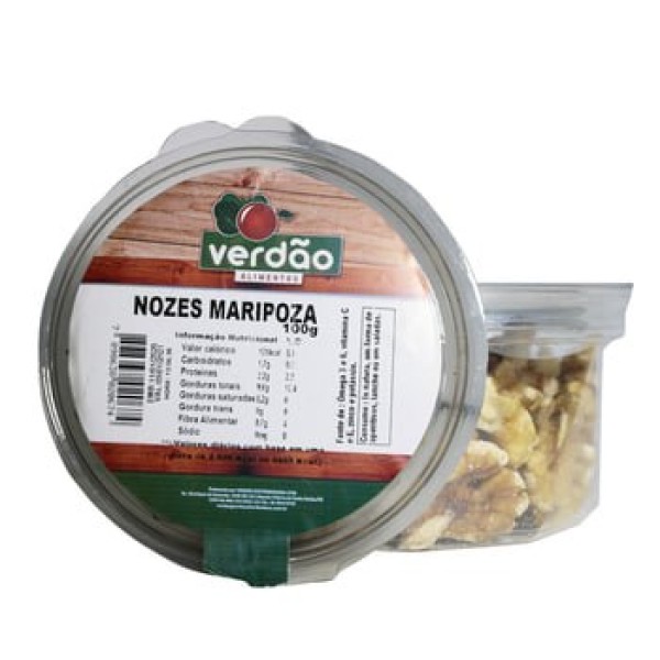 VERDAO NOZES MARIPOZA 100G POTE 