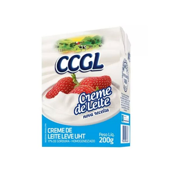 CREME DE LEITE CCGL 200G TRAD TP(27) 1 X 200G