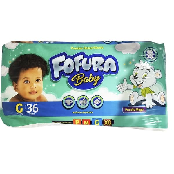 FRALDA FOFURA BABY MEGA G 32UN