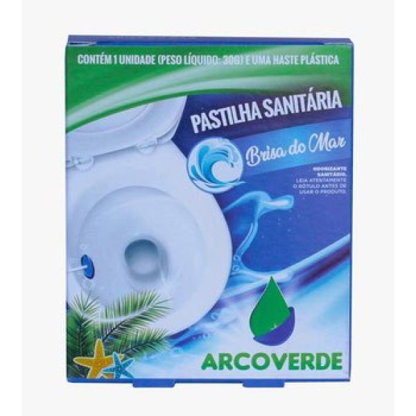 PASTILHA SANIT ARCOVERDE 30G BRISA DO MAR 