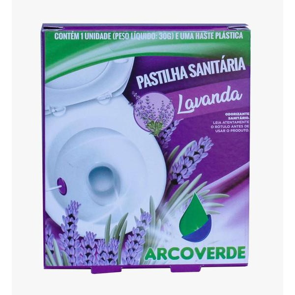 PASTILHA SANIT ARCOVERDE 30G LAVANDA 