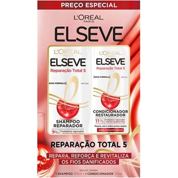 SHAMPOO COND ELSEVE 2UN 545ML REPARACAO TOTAL 5