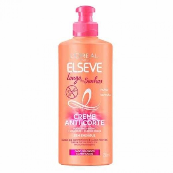 CREME PENTEAR ELSEVE 250ML LONGO DOS SONHOS