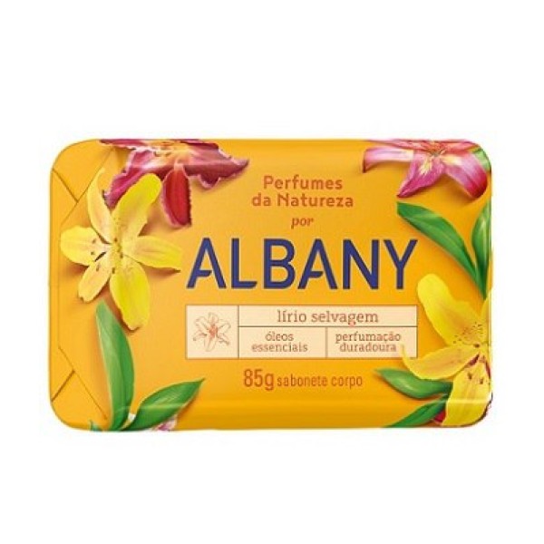 SABONETE ALBANY 85G PERF LIRIO SELVAGEM