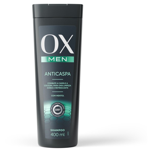 SHAMPOO OX 400ML MEN ANTICASPA 